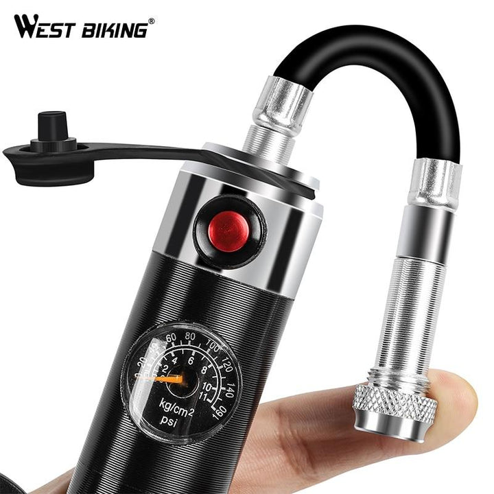 BowLift | Bike Pump - Mini Bike Pump - Hand Bike Pump
