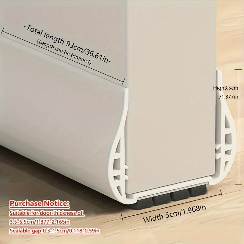 SnugBlock Doorstop Adjustable for Insulation and Soundproofing | Bowlift