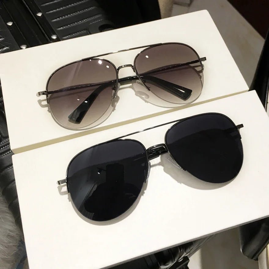 BowLift | AEROVIEW SHADES – Gradient Pilot Sunglasses with UV400 Protection for Men