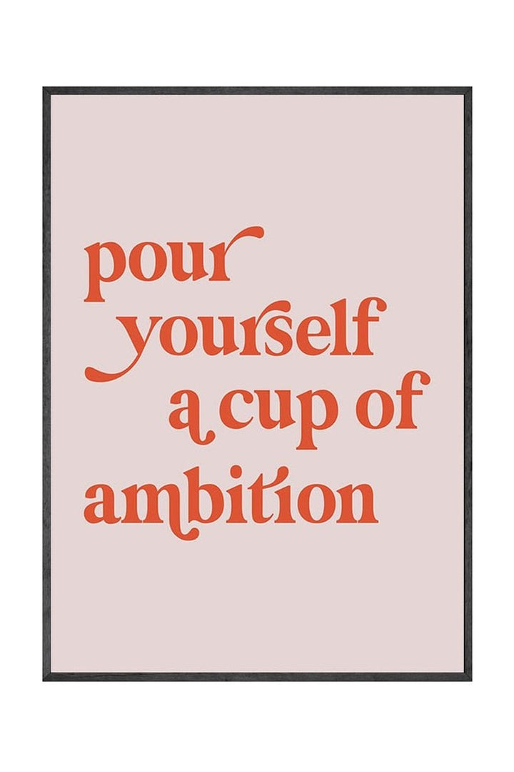 Cave' Inspirational Canvas Poster | Bowlift