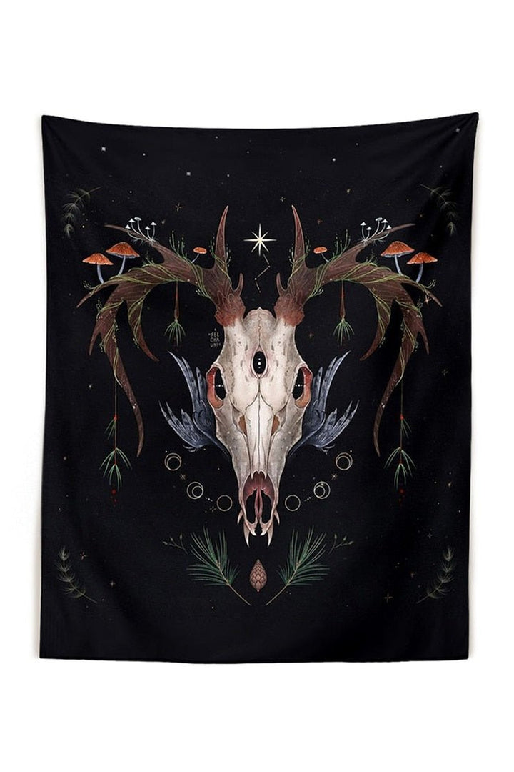 Girl Art Wall Tapestry | Bowlift