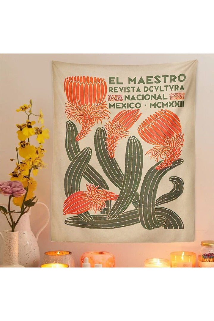 Botanical Art Tapestry | Bowlift