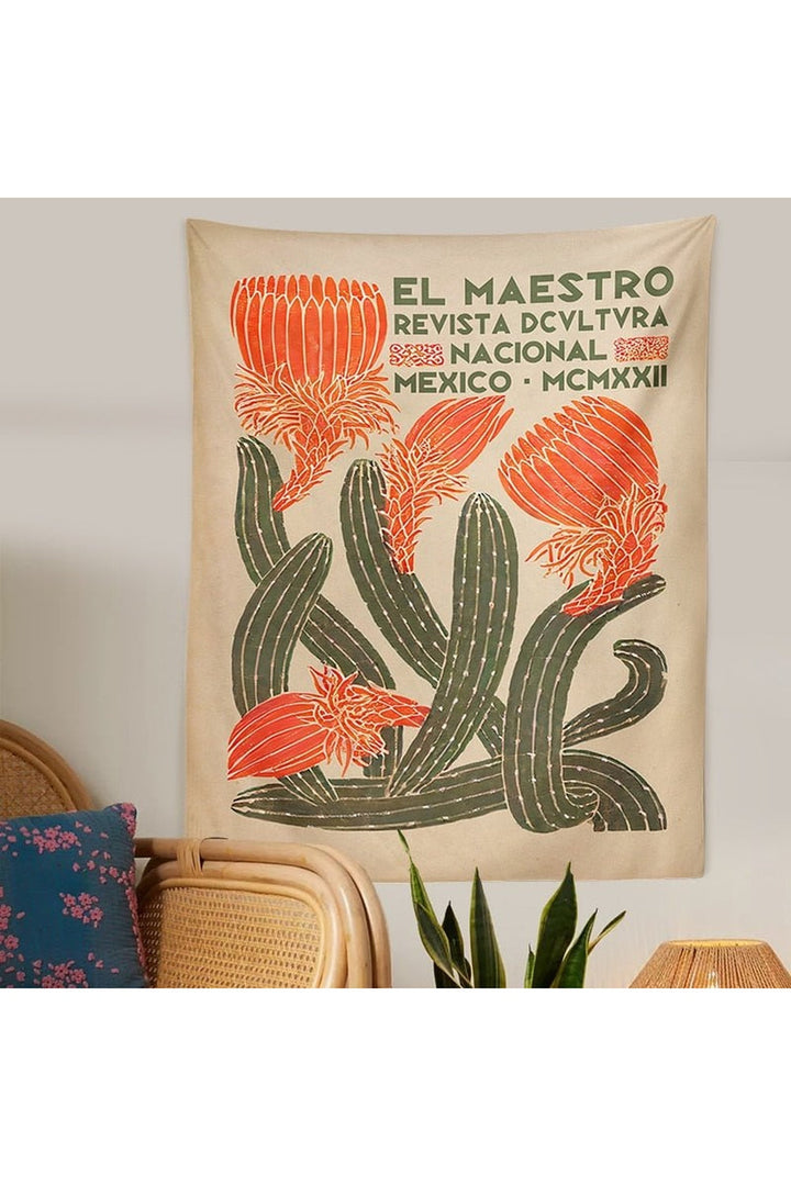 Botanical Art Tapestry | Bowlift