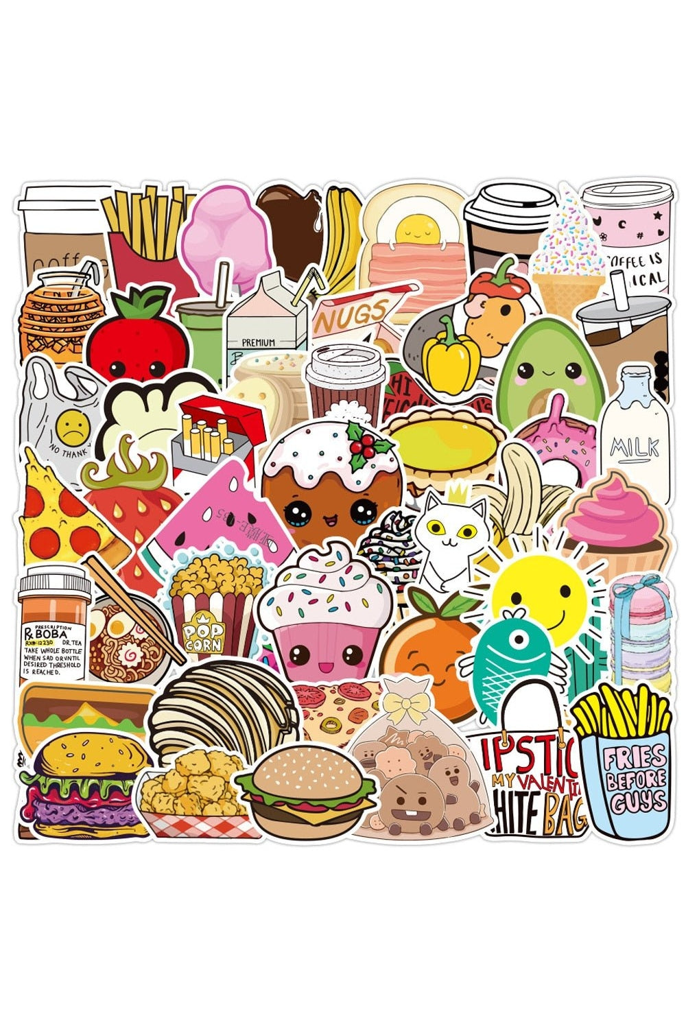Food Themed Stickers | Bowlift