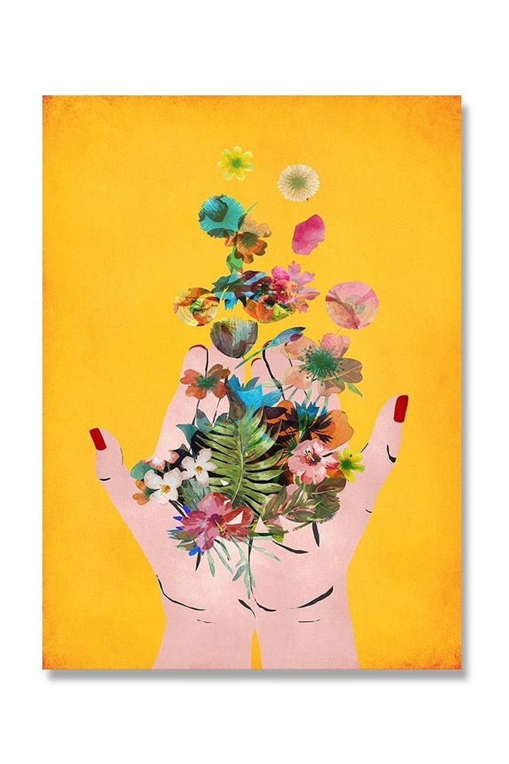 Hands Art Poster | Bowlift