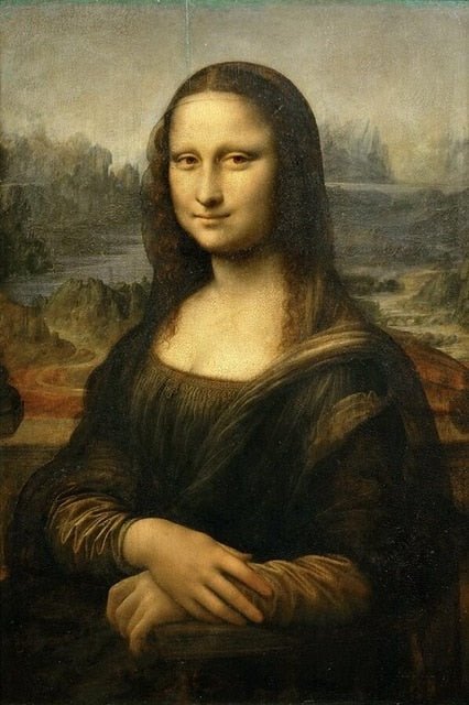 BowLift | Aesthetic Funny Mona Lisa Canvas Poster
