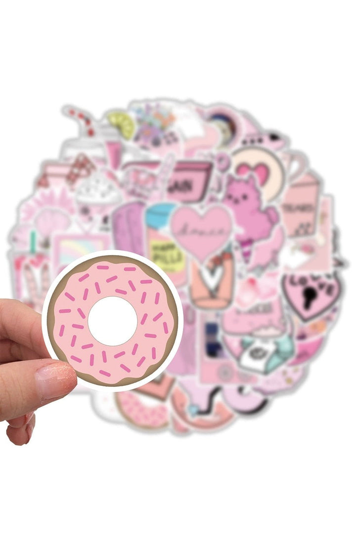 pink humor stickers | Bowlift