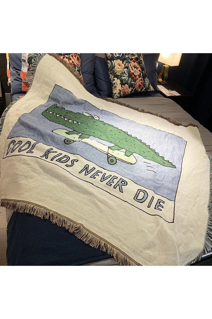 Crocodile Fun Blanket | Bowlift