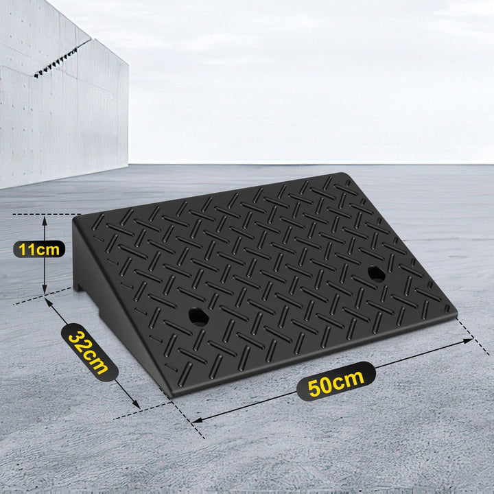 2 Piece Curb Ramp Rubber Access Ramp 3T | Bowlift