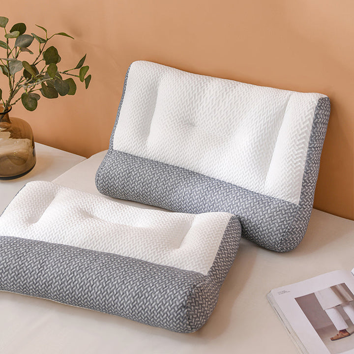 SilkiNest Luxury Pillow with Feather Silk Filling | Bowlift