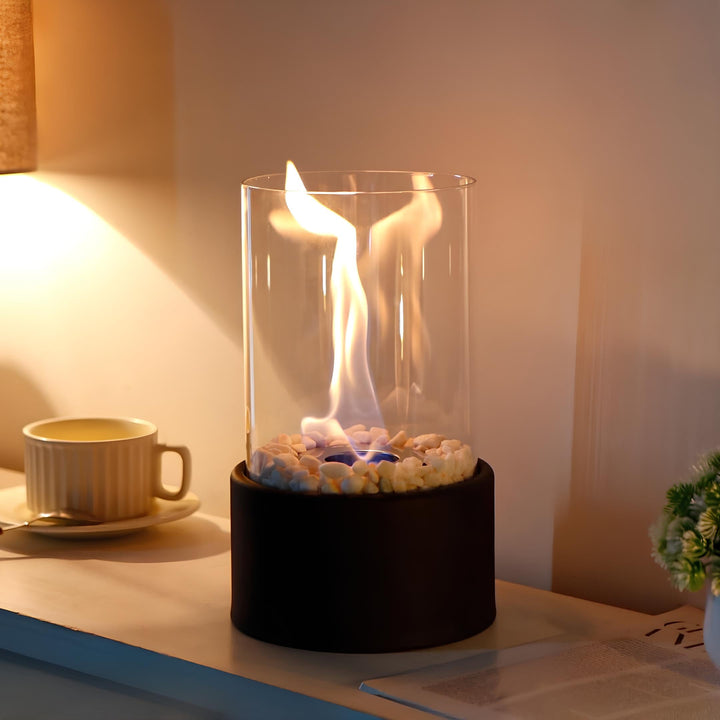 Classic Oil Lamp with Open Flame - Lumora | Bowlift