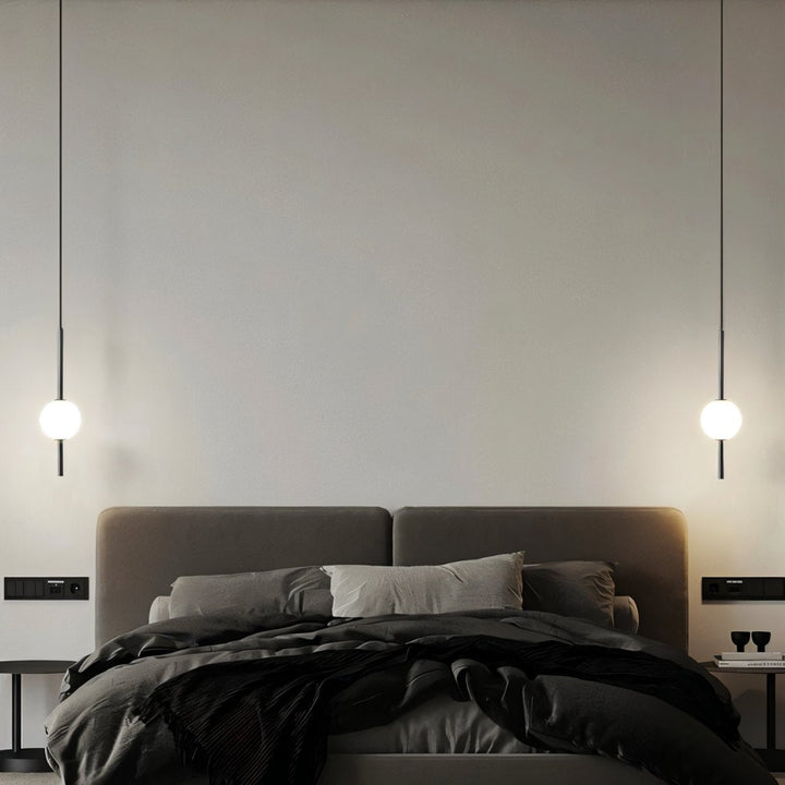 BowLift | LED Pendant Light Fixture - Modern Design with Adjustable Height - Ideal for Kitchen Island & Dining Room Lighting
