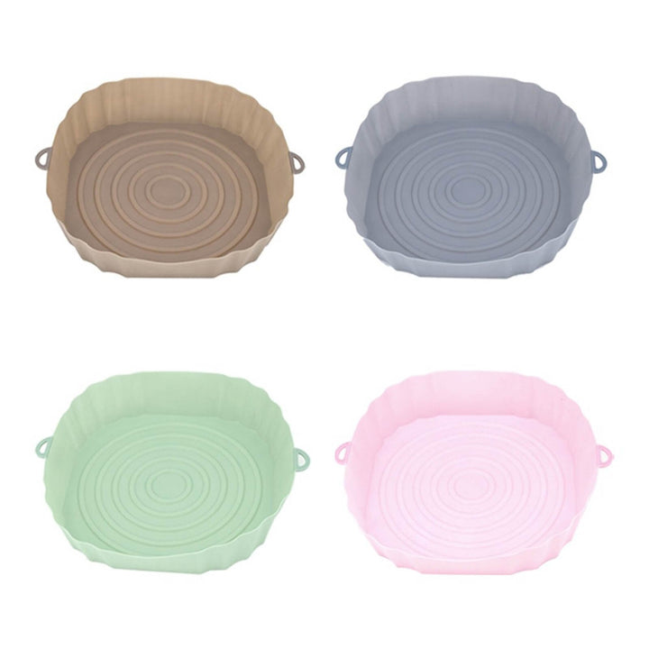 Air Fryer Baking Tray Silicone Pot Nonstick Airfryer Baking Form | Bowlift