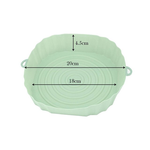 Air Fryer Baking Tray Silicone Pot Nonstick Airfryer Baking Form | Bowlift