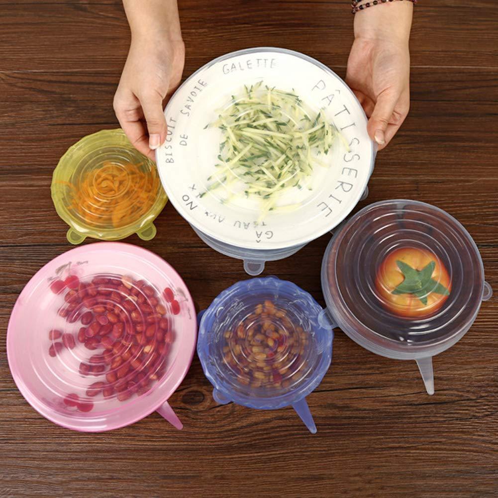 BowLift | Air Tight Silicone Food Safety Lids (Set of 6)