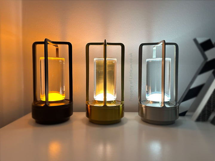 Wireless Vintage Lantern Table Lamp | Bowlift