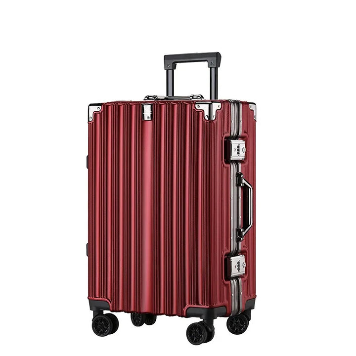 Aluminium frame hard shell suitcase – Geneva | Bowlift
