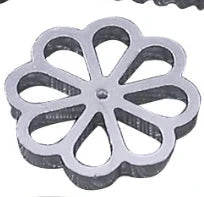Aluminum Swedish Rosette Iron Maker Waffle Molds Funnel Cake Ring Maker | Bowlift