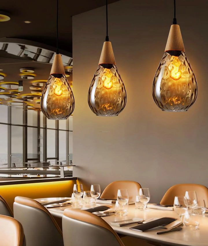 BowLift | Single Pendant from Obsidian Intense Light