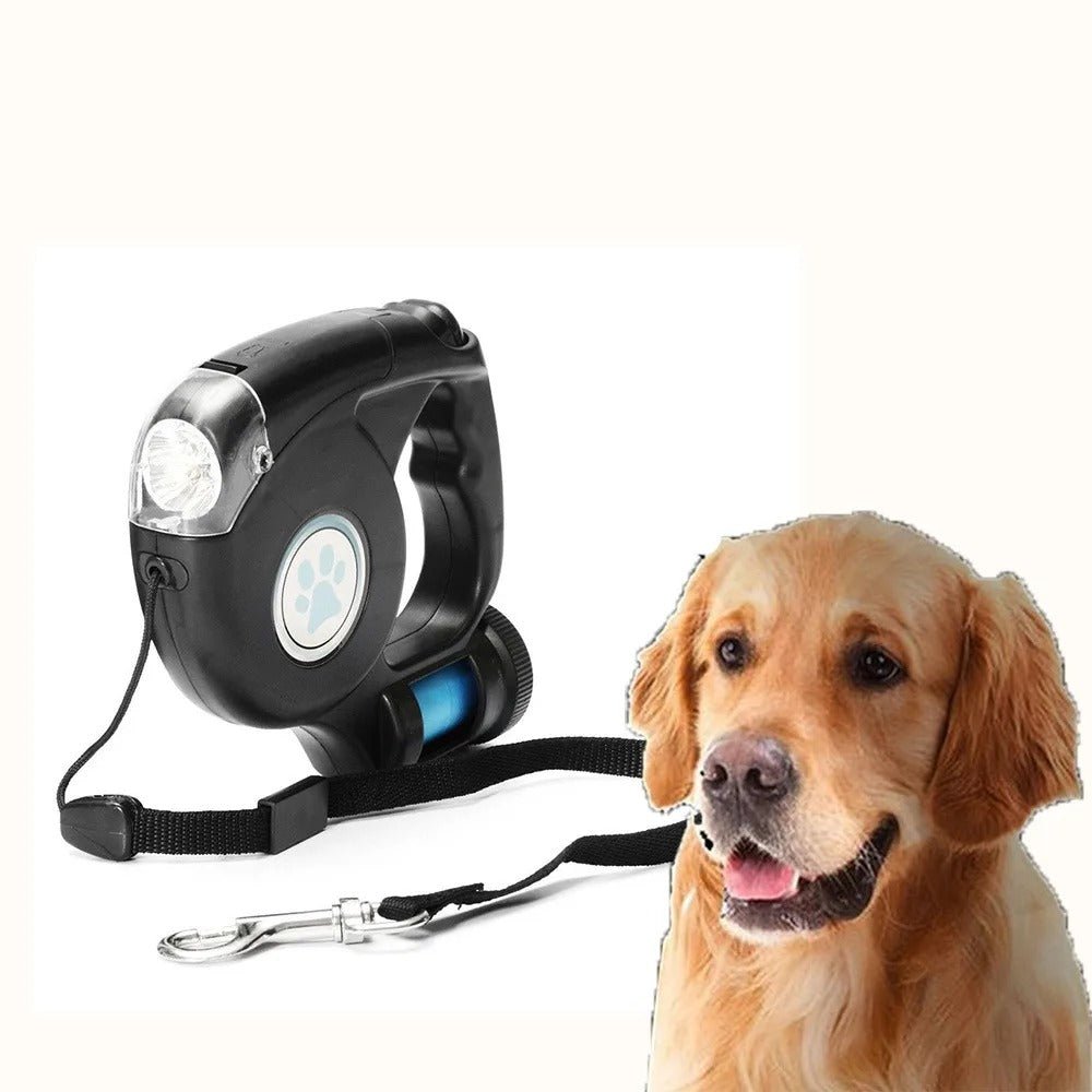 BowLift | AMÉLIE – LED Dog Leash with Integrated Flashlight