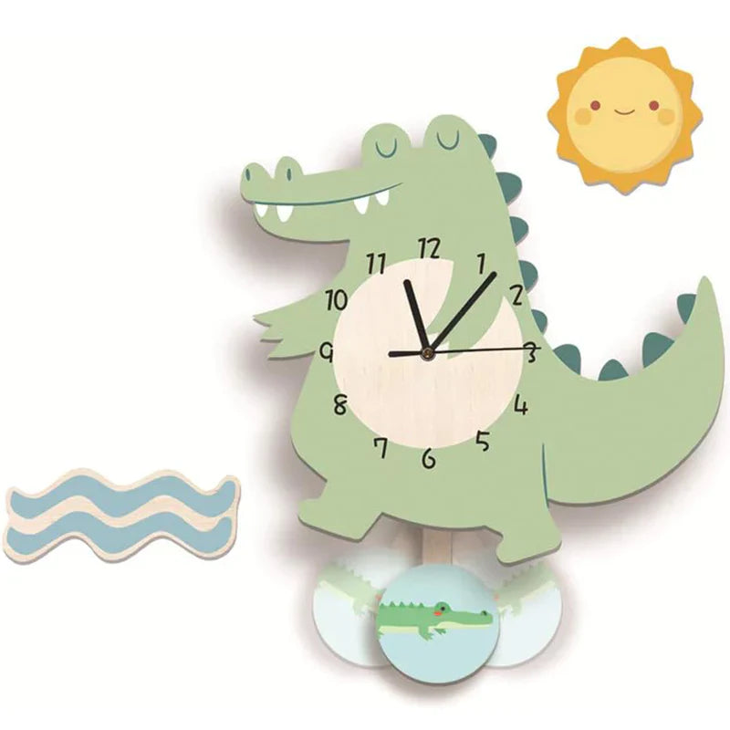 BowLift | Animal Wall Clock for Children