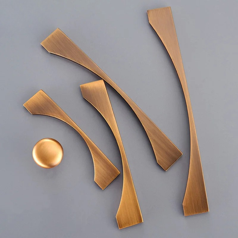 Antique Brass Cabinet Handles and Drawer Knobs Vintage Furniture Pulls | Bowlift