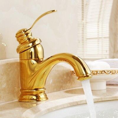 BowLift | Antique Brass Tap Bathroom Fixtures Faucet Sink Mixer Tap
