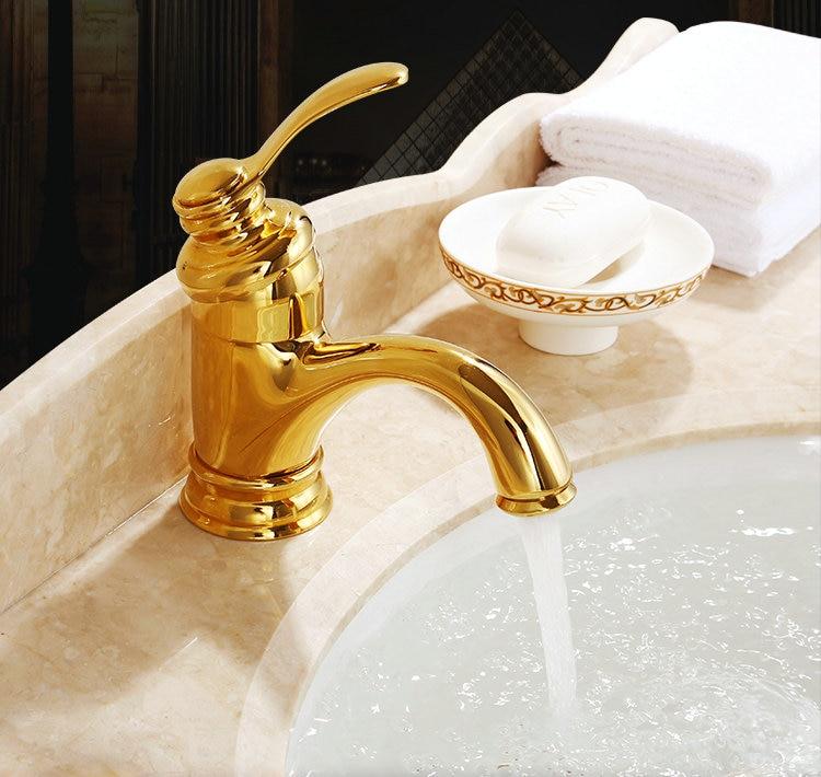 BowLift | Antique Brass Tap Bathroom Fixtures Faucet Sink Mixer Tap