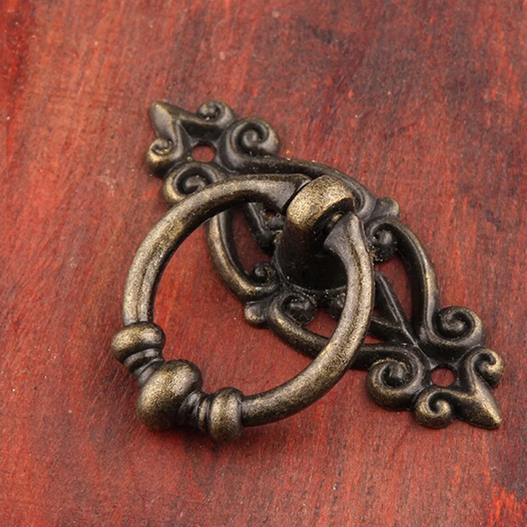Antique Brushed Cabinet Handles Retro Alloy Drawer and Door Pulls | Bowlift