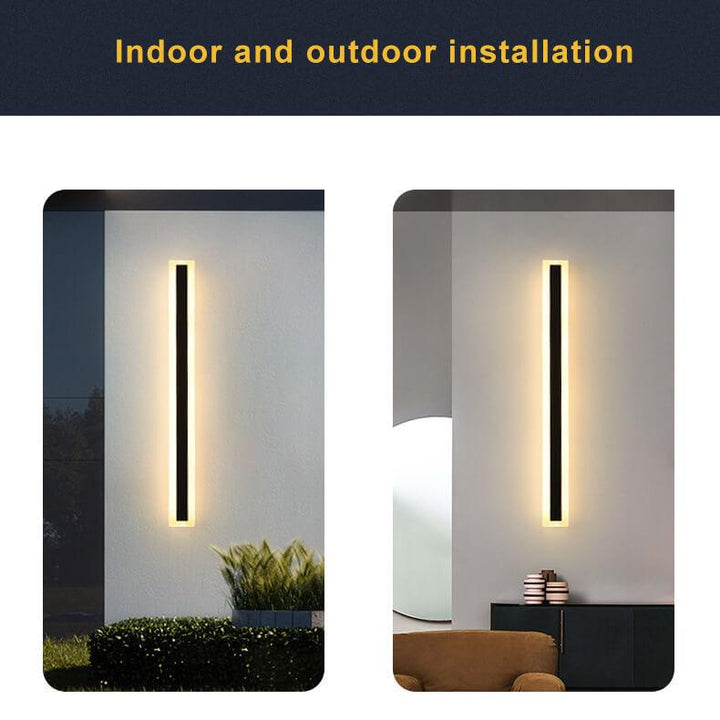 BowLift | Elegant LED outdoor wall lamp - Modern atmosphere and style