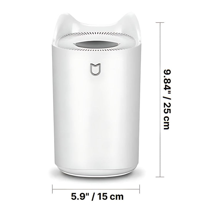 Aquabreeze Home Humidifier - 3000ml | Mist Technology for Respiratory Relief and Comfortable Living Bowlift
