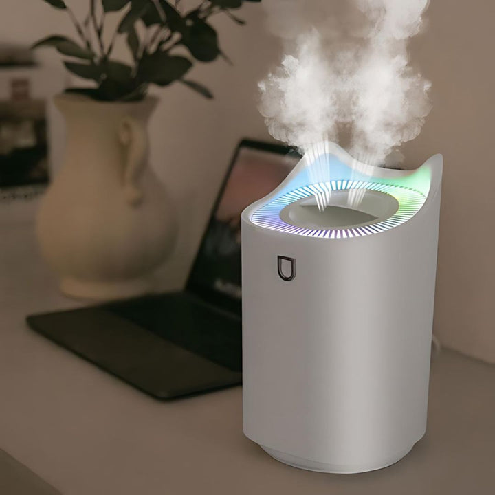 BowLift | 3000ml Ultrasonic Humidifier with Mist Technology for Respiratory Relief & Comfortable Living Spaces