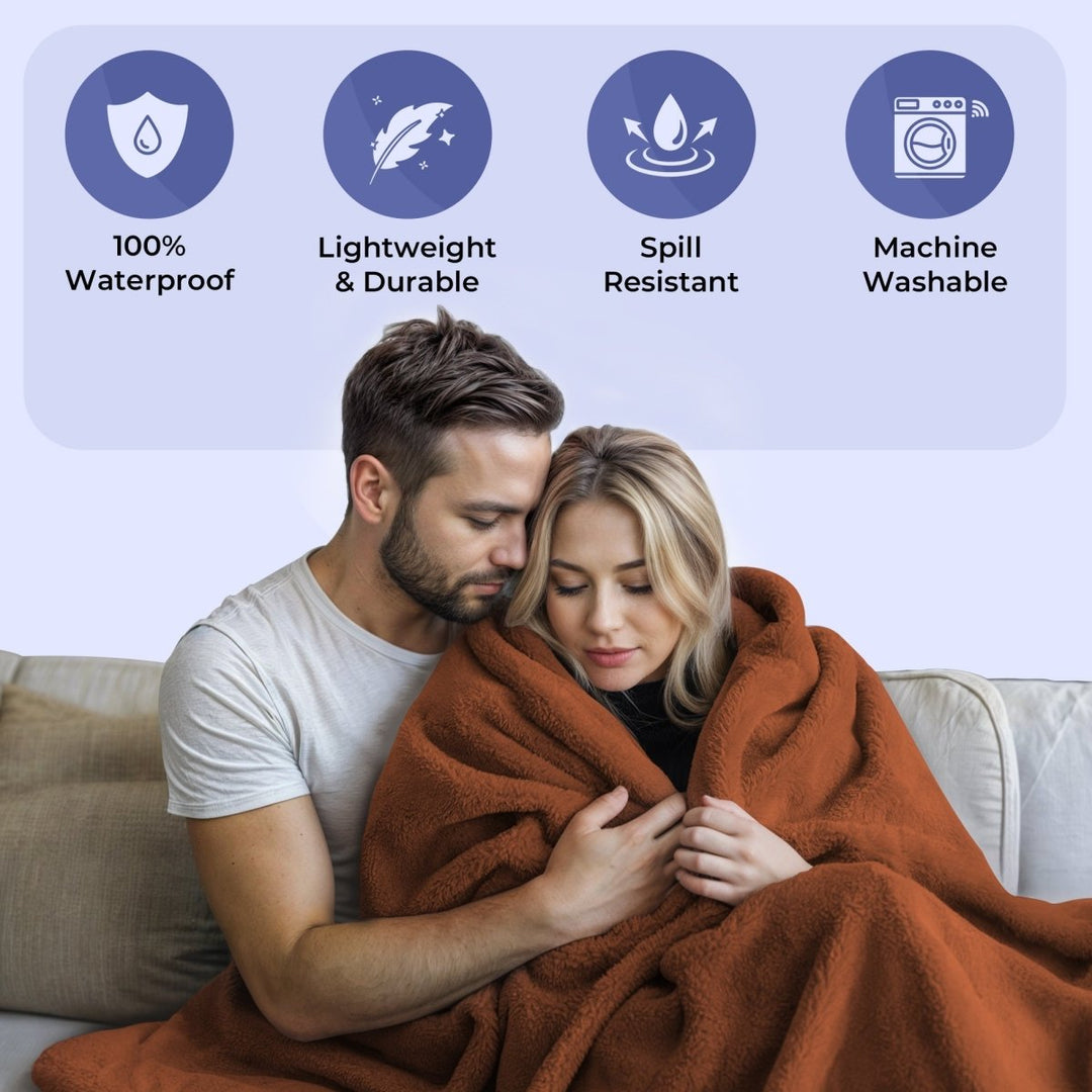 BowLift | AquaShield Blanket – Waterproof Protective Blanket for Bed & Sofa