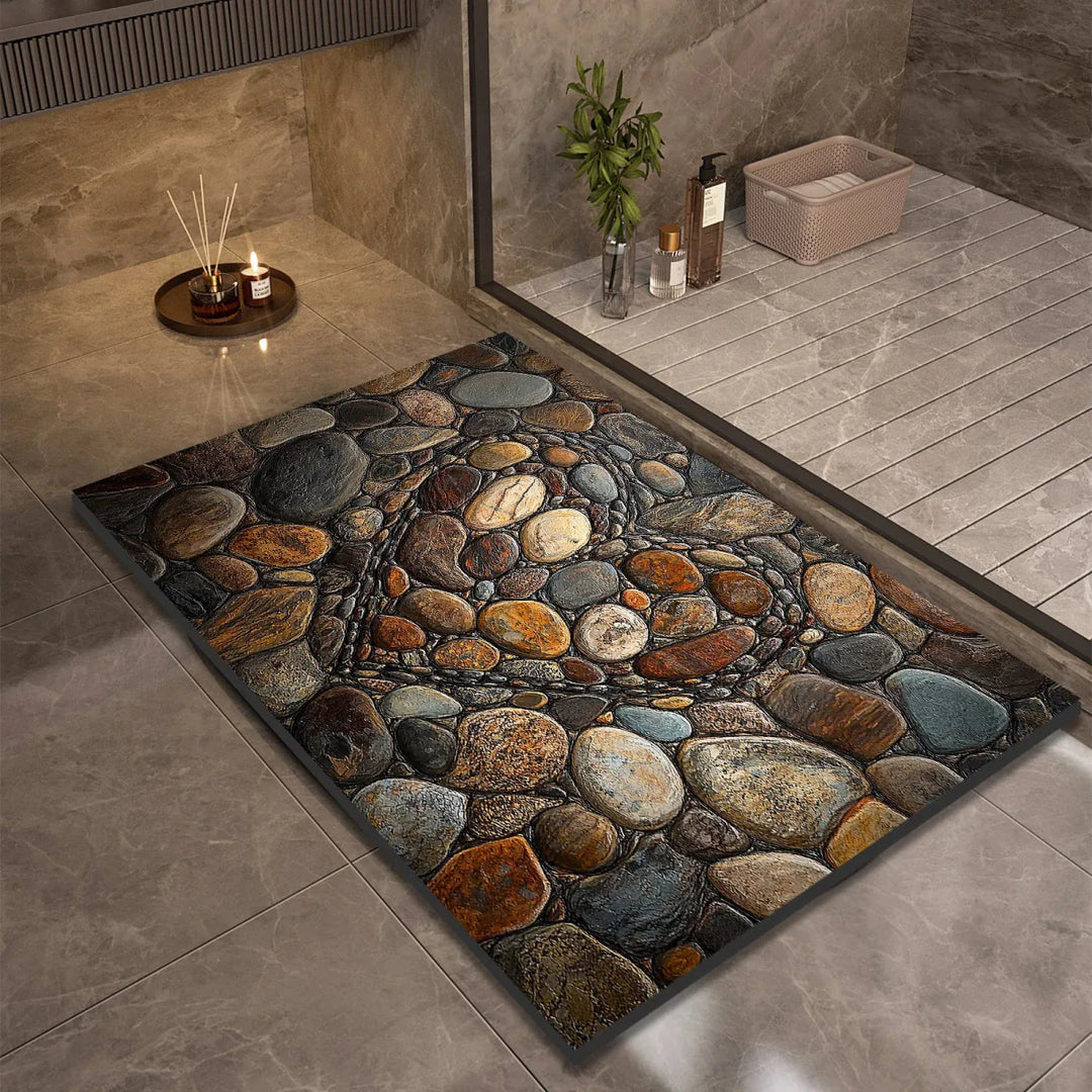 BowLift | AQUASOFT BATH MAT – Diatomite Bath Mat for Safety & Comfort