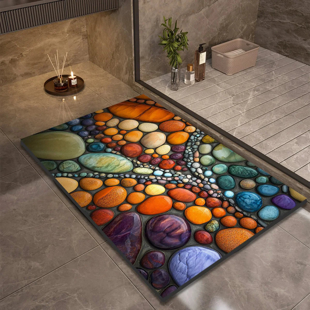 BowLift | AQUASOFT BATH MAT – Diatomite Bath Mat for Safety & Comfort