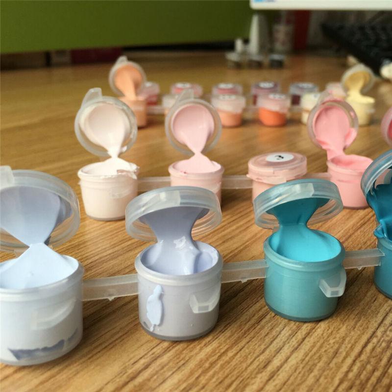 Releve in Arabesque Color Splash - Van-Go Paint-By-Number Kit | Bowlift