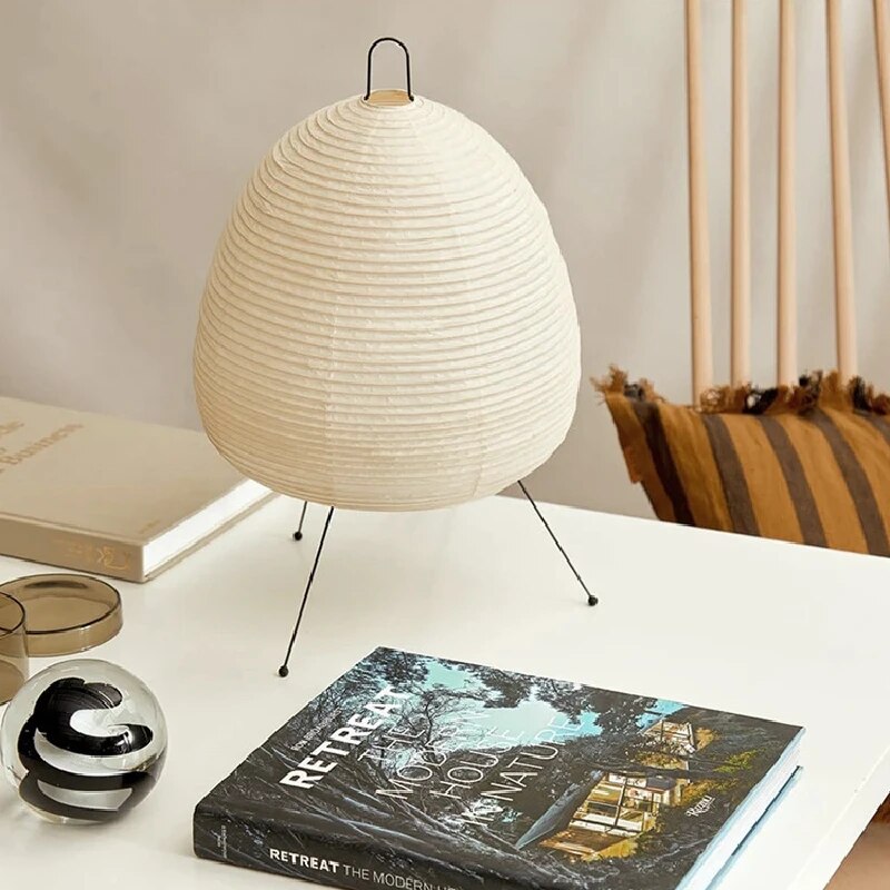 BowLift | Table Lamp Japanese Paper LED Modern Light