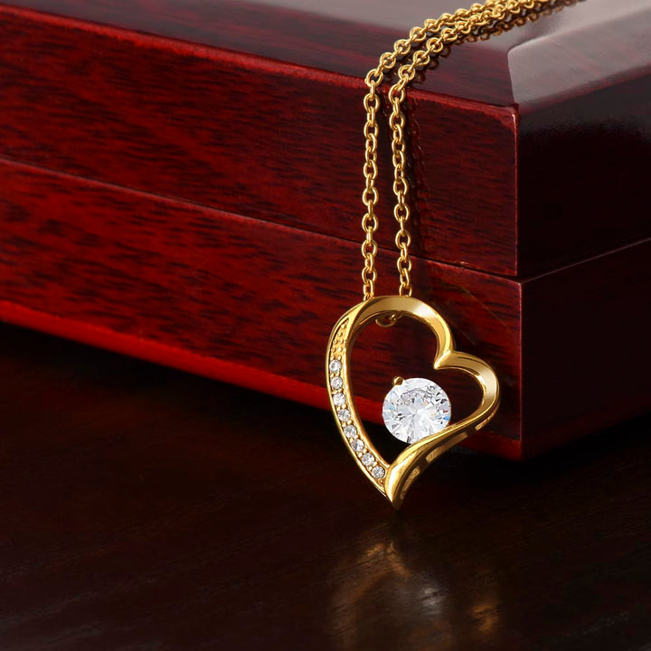 HeartRadiance Necklace – Romantic Heart Necklace for Hair Bowlift