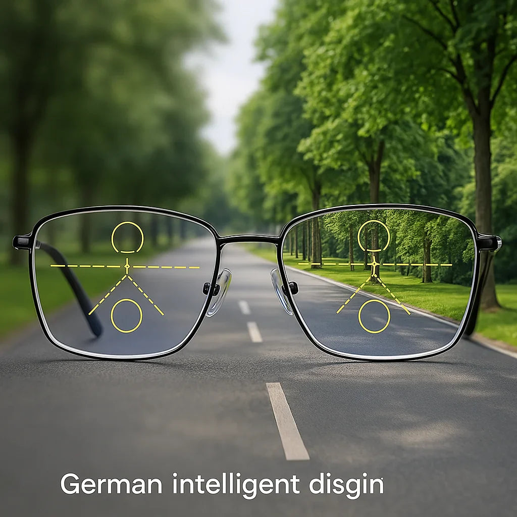 BowLift | Progressive Multifocal Glasses for Clear Vision - German Intelligent Design for Everyday Use