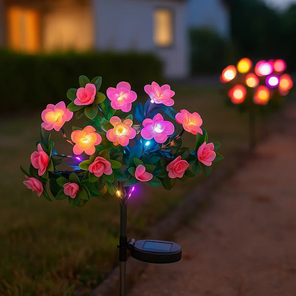 BowLift | Solar Flower Lights for Outdoor Use