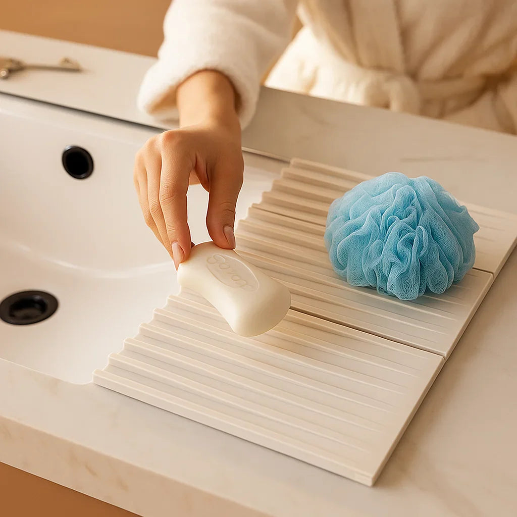 BowLift | Foldable Silicone Drip Mat - Heat Resistant Design