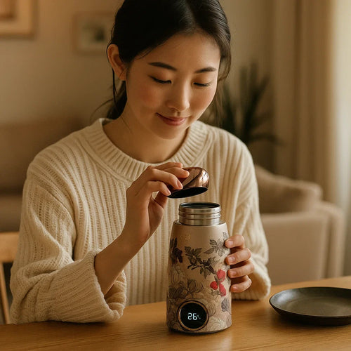 BowLift | Smart Thermal Mug in Elegant Japanese Design