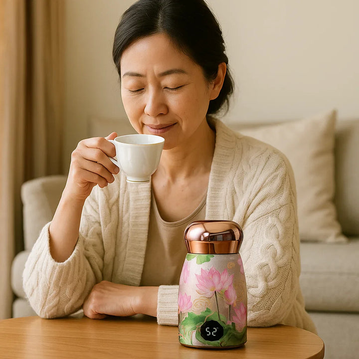 BowLift | Smart Thermal Mug in Elegant Japanese Design