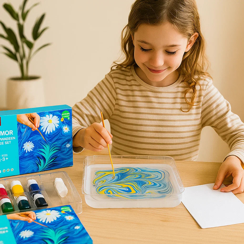 BowLift | Creative Marble Watercolor Play Set