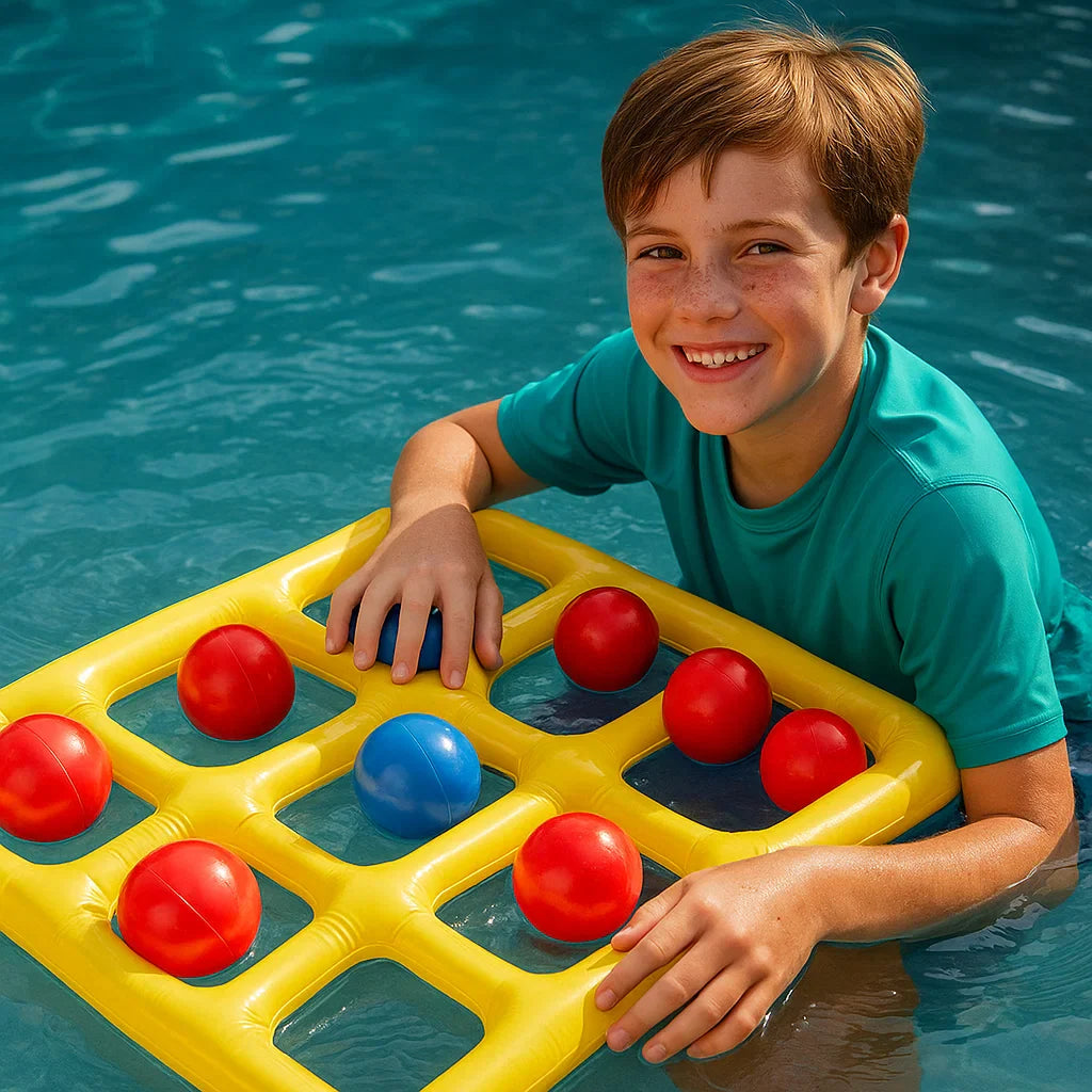 BowLift | Inflatable Pool Tic Tac Toe