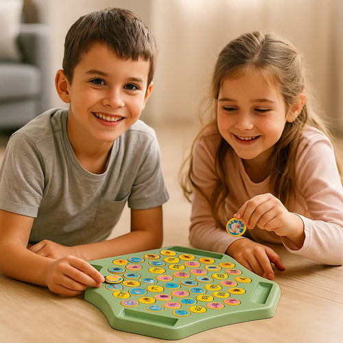 BowLift | Animal Coin Memory Game Board