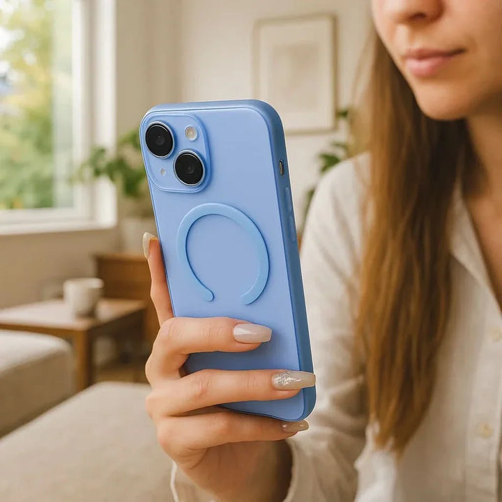 BowLift | Ultra-thin, matte, clear MagSafe case for iPhone
