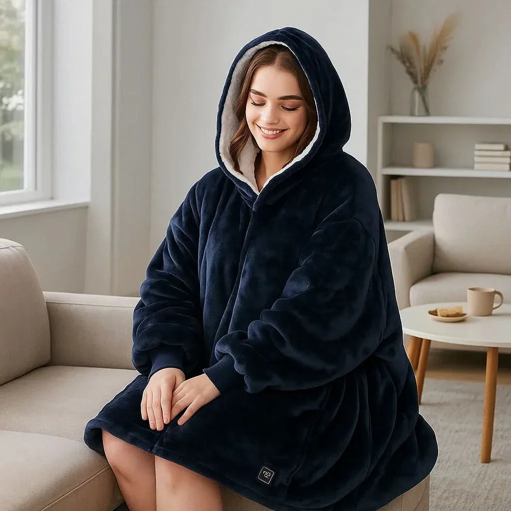 BowLift | USB heated blanket hoodie for intense warmth