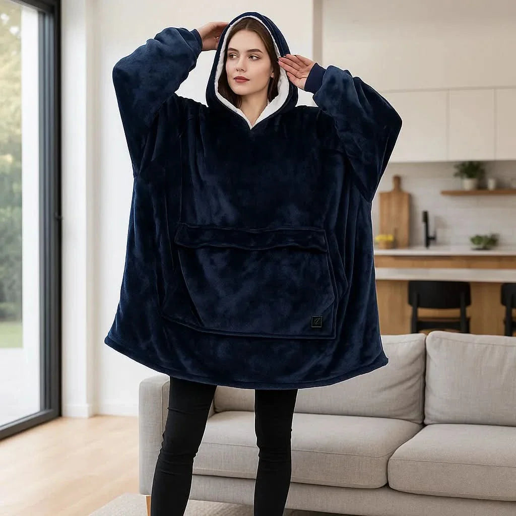 BowLift | USB heated blanket hoodie for intense warmth
