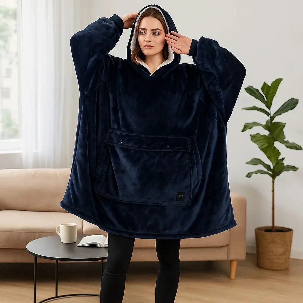BowLift | USB heated blanket hoodie for intense warmth